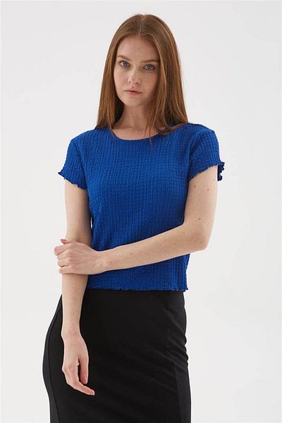 Fashion Friends Μπλούζα με ροζ υφή