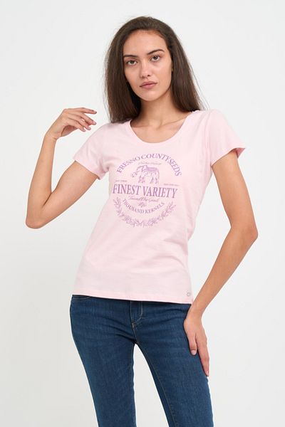 Timeout Tricou dama cu imprimeu text grafic si logo