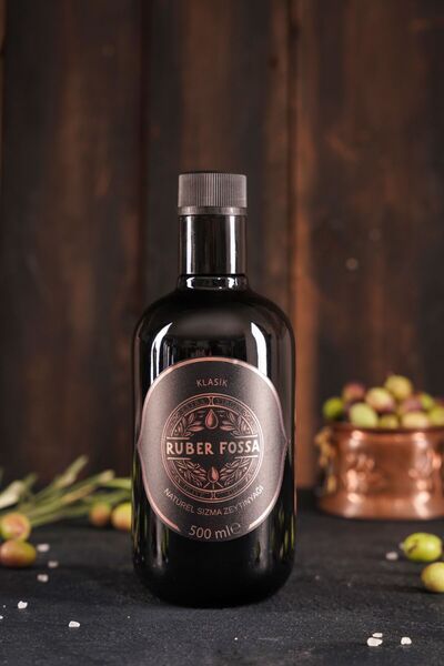 RUBER FOSSA EXTRA VIRGIN OLIVE OIL Klasik Natürel Sızma Zeytinyağı (500ML)