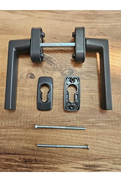 Windoform Belgrade Acoustic Double Sided Rosette Door and Window Handle Anthracite