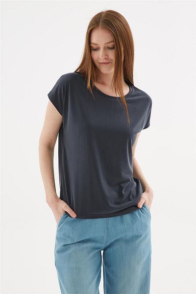 Fashion Friends Μαύρη γυναικεία μπλούζα 25y0374k1
