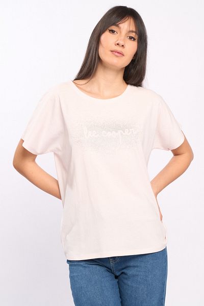 Lee Cooper Tricou dama maneca scurta cu detalii logo