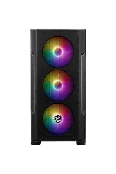 MSI Carcasa MSI MAG FORGE M100A, Micro ATX Tower, Fara sursa, mATX, mITX (Negru)