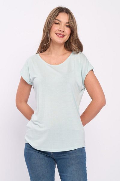 Lee Cooper Tricou dama de culoare uniforma cu logo metalic