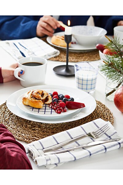 IKEA IHÅLLIG Place mat, natural/seagrass, 37 cm