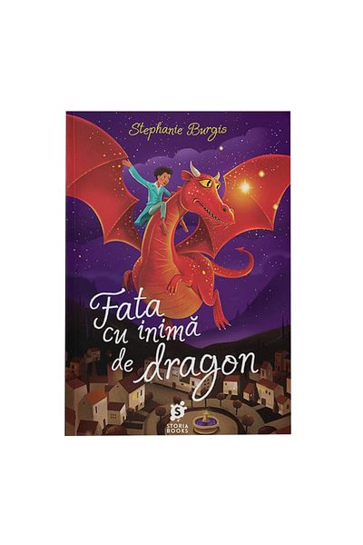 Storia Books The Girl with the Dragon Heart, Stephanie Burgis
