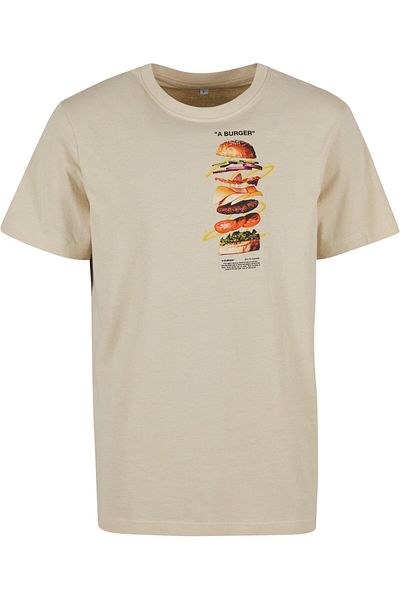 Mister Tee Herren A Burger Tee