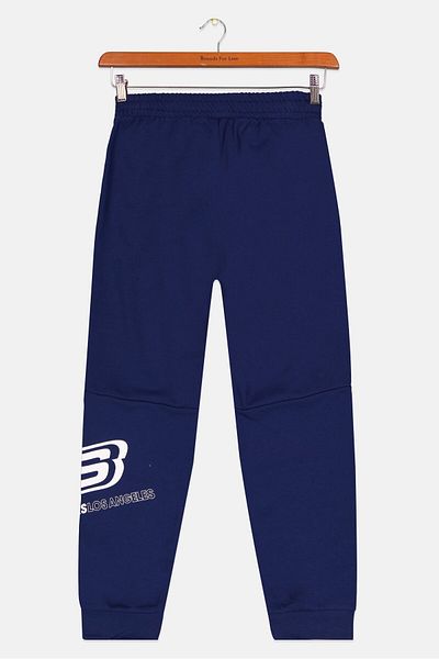 SKECHERS Kids Boy Sportswear Fit Brand Logo Sweatpants, Blue