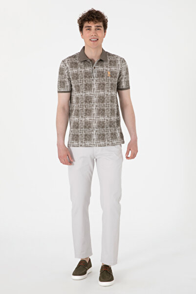 U.S. Polo Assn. Erkek Açık Gri Kanvas / Chino Pantolon 50299181-VR001