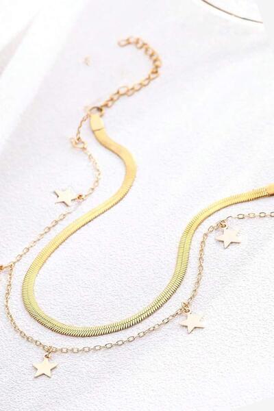 New Obsessions Star Dangle Anklet