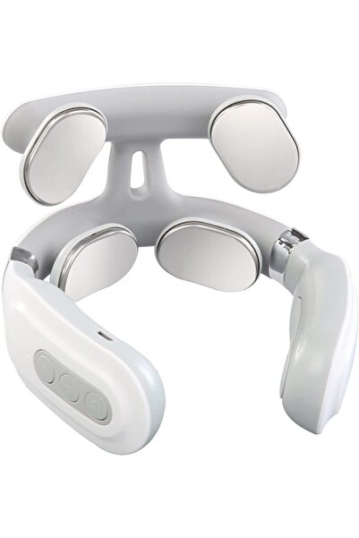 Arabest 4-Head Cervical Spine Massager, Strength Adjustment, USB Rechargeable...