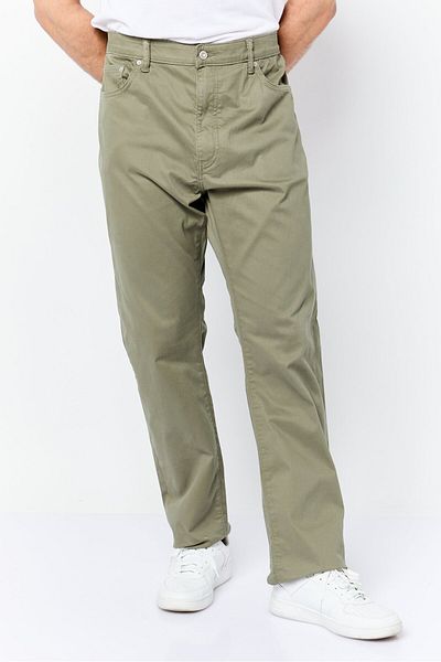Dockers Men Slim Fit Solid Chino Pants, Olive