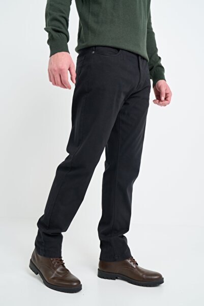 Timeout Pantaloni barbat de culoare uniforma cu buzunare