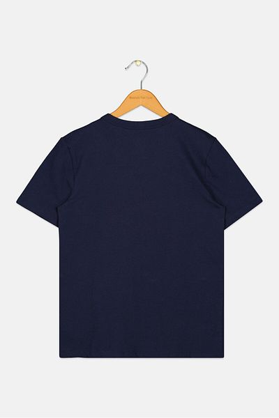 GAP Kids Boy Graphic Print Short Sleeves T-Shirt, Navy Blue