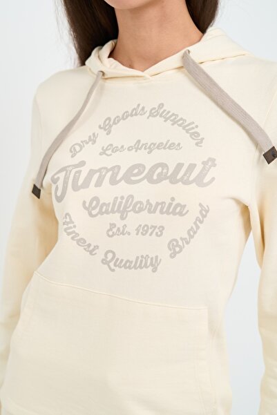 Timeout Women's hoodie with logo print