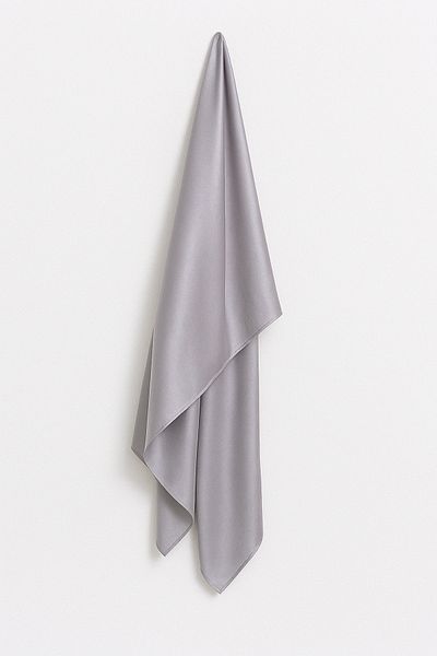 Mooncorn Light Gray Diamond Aura Shawl