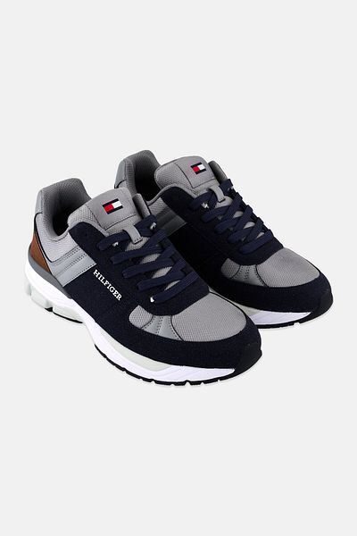 Tommy Hilfiger Men Medium Lace Up Casual Shoes, Navy