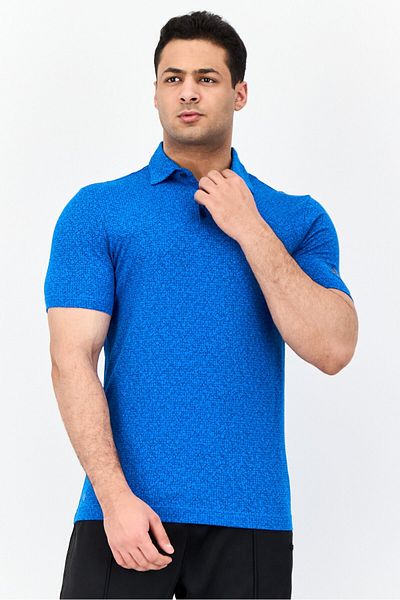 adidas Men Sportswear Fit Short Sleeve Outdoor Polo Shirt, Multicolor