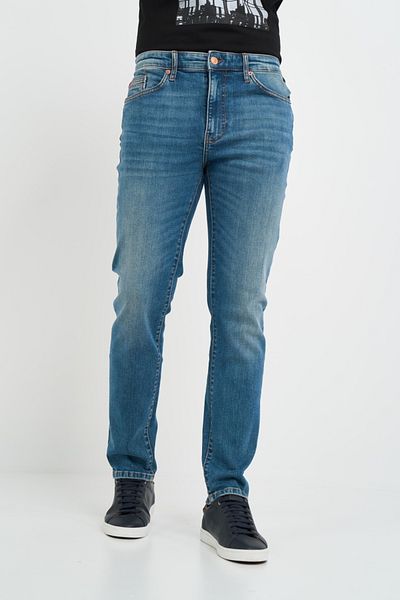Lee Cooper Blugi barbat slim cu aspect decolorat