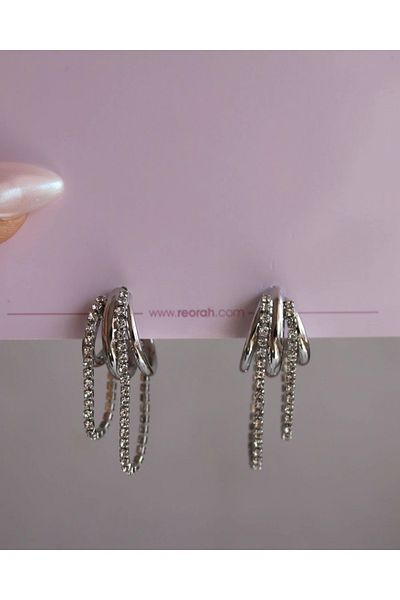 Reorah Collection Dangle Waterway Hoop Earrings