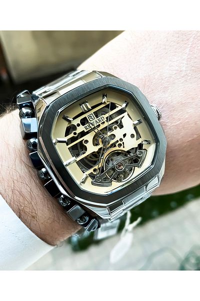 Reward brand automatic men's wrist watch