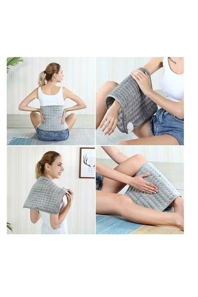 Primo Plus Electric Heating Pad for Back, Neck and Shoulder Pain Relief - Physical Therapy Pad with 10 Heat Levels and 4 Modes