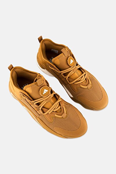 adidas Men BYW Select Lace Up Basketball Shoes, Tan