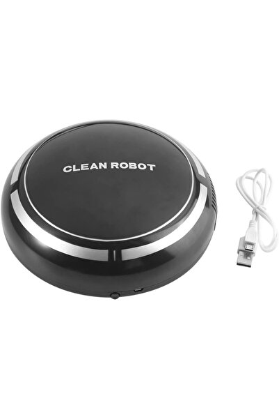 COOYA Robot Vacuum Cleaner, USB Rechargeable Floor Cleaner, Smart Dust Sweeping Machine ,Black