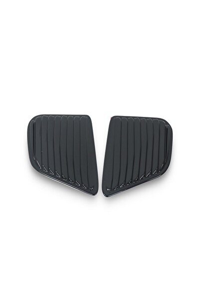 ALMİNOX AUTO PLAST DACİA DUSTER 2018-2024 Arka Kelebek Cam Koruma 2 Parça ABS