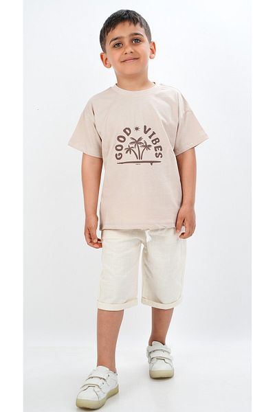 Katre Boy's Cotton Bottom Top Suit