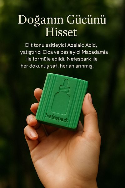 nefes Kanza Anti Acne Serum Effective and Acne Cleansing Bar, Anti Acne Soap