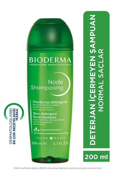 Bioderma Node Fluid Shampoo Hair Care Shampoo Without Detergent 200 ml