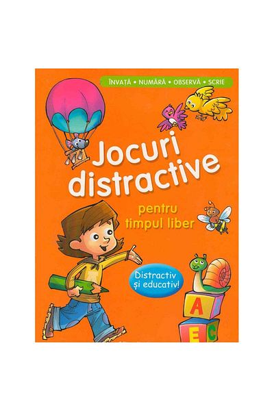 Editura Nomina Fun games for free time - orange - Ioana Suilea