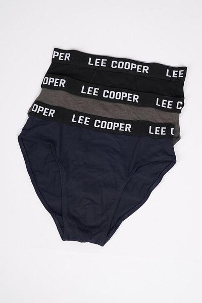 Lee Cooper Set of 3 pairs of briefs with logo