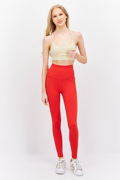 adidas X Ivy Park Women Slim Fit Training Tights, Red