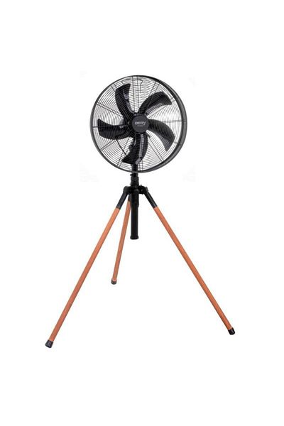 CAMRY Ventilator Camry CR 7329, 100W, 40 cm, 3 viteze, Telescopic, Negru/Maro