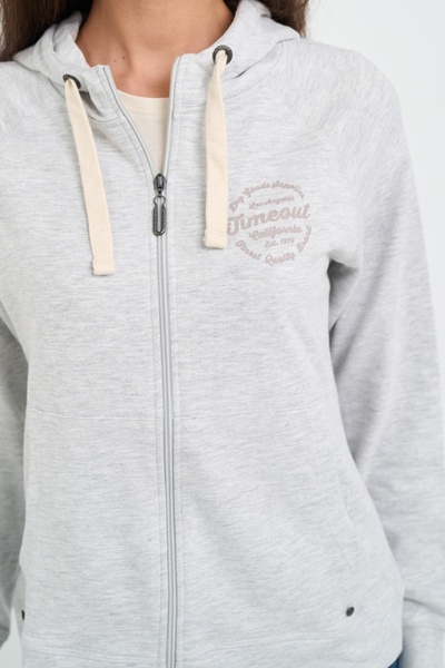 Timeout Hanorac dama cu fermoar si gluga