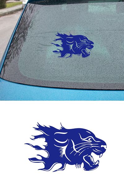 New Jargon Autocolant Panther - Autocolant Auto - Autocolant Auto - 20x20cm