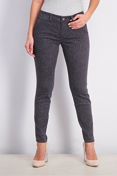 Market And Spruce Women Benni Wrap Front Moss Pants, Black and Purple