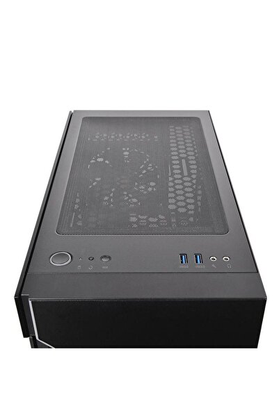 THERMALTAKE Carcasa Thermaltake H200, MidTower, Sticlă securizată (Negru)