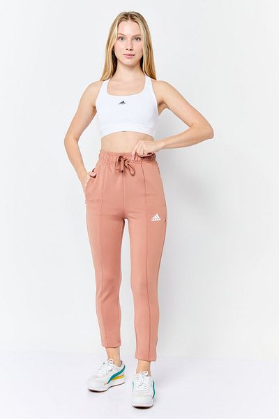 adidas Women Sportswear Fit Outdoor Sweatpants, Light Brown