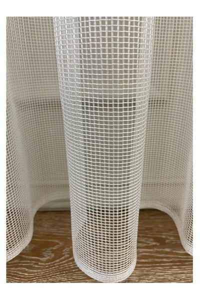 Brillant New Season 2025 Modern Textured Wrinkle-Free Ironing 1/3 Fold Pleat Tulle Curtain