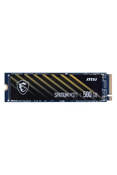 MSI SSD MSI SPATIUM M371, 500 GB, M.2 2280, PCIe Gen 3.0 x4 NVMe 1.3, 3D NAND