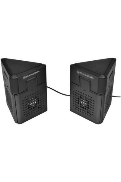 THERMALTAKE Thermaltake Satellite 2-in-1 Laptop Cooler, Stereo Speaker (Black)