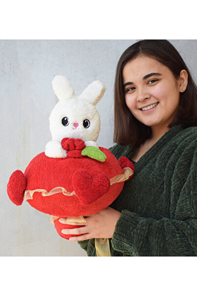 Pababo Pandamkee Peluş Tavşan Sevgi Buketi Ve Hediye Seti Sevgililer Günü Doğ...