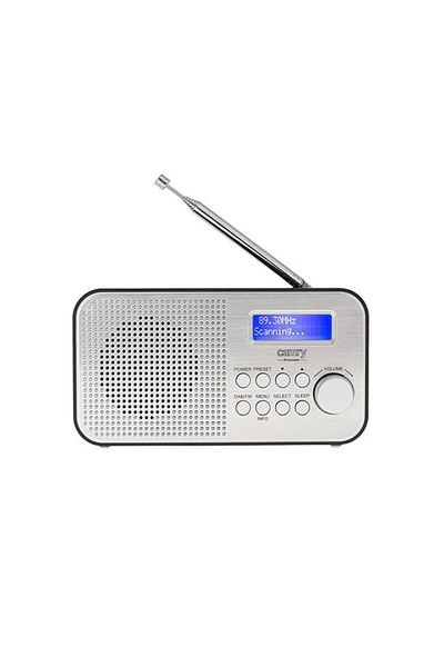 CAMRY Portable digital radio, Camry, FM/DAB/DAB+, Alarm function, Black/Silver