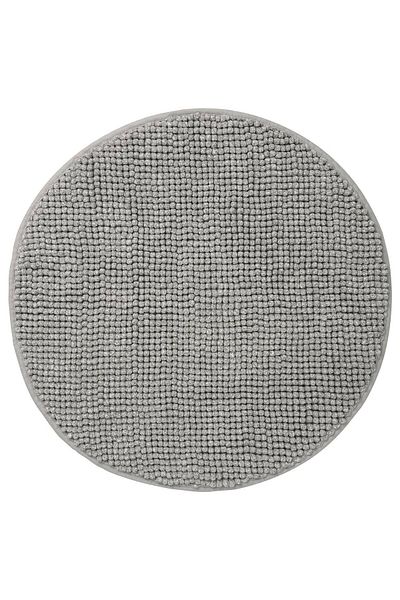 IKEA TOFTBO Bath Mat, grey-white m lange, 55 cm