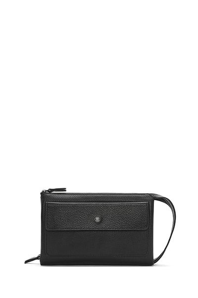 Derimod Men's Black Leather Wallet 000A2D3151Ft