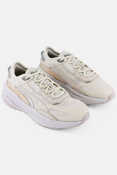 Puma Kids Boy Extent Nitro Sport Lace Up Outdoor Shoes, Beige