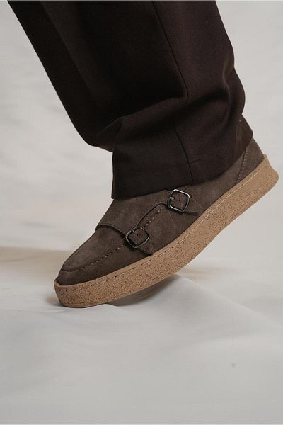 TETRİ Maro Model Genuine Mink Leather Handmade Men's Loafer